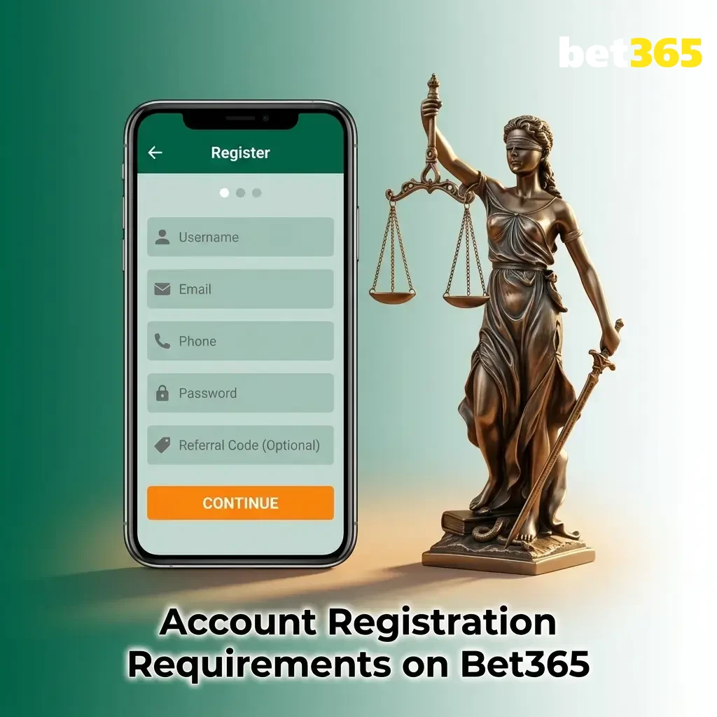 Bet365 account registration requirements in India including age limit, identity verification, and eligibility criteria